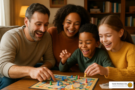 Blessed or Boring? A Christian Game Review Adventure - Cards Christians Like