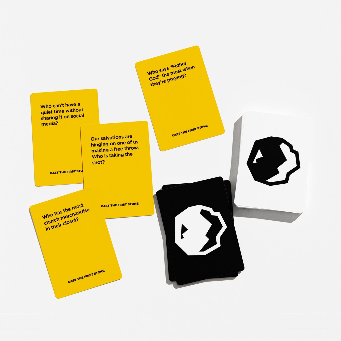 Cast The First Stone - Cards Christians Like