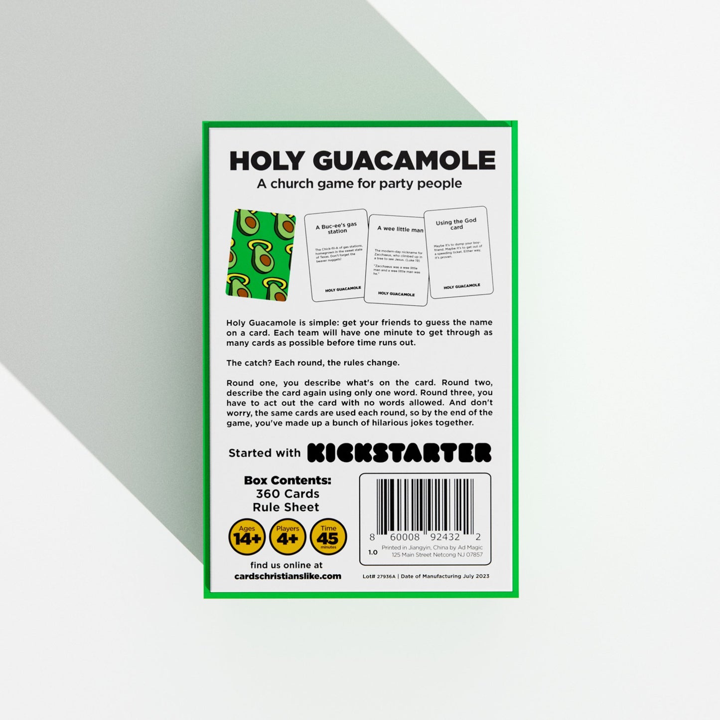 Holy Guacamole - Cards Christians Like