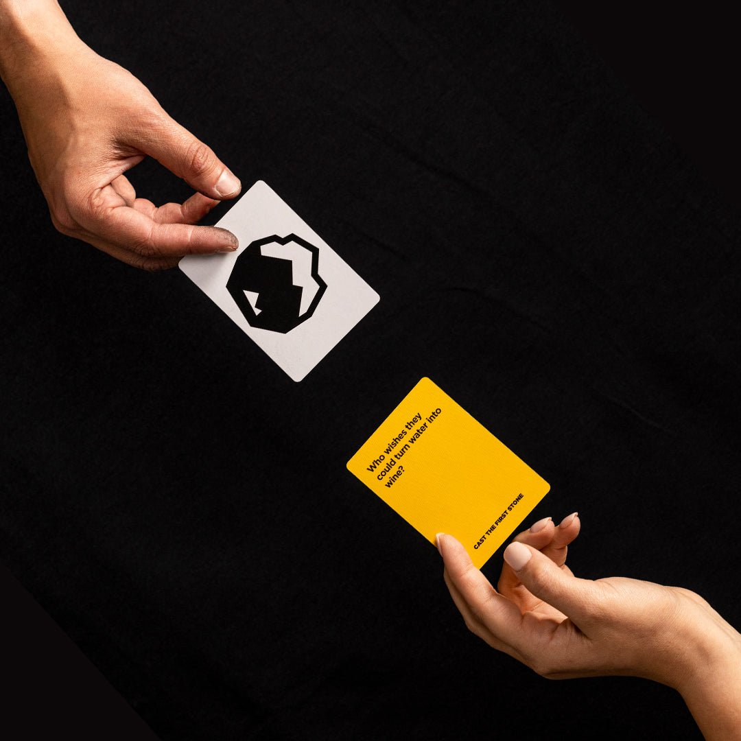Cast The First Stone - Cards Christians Like