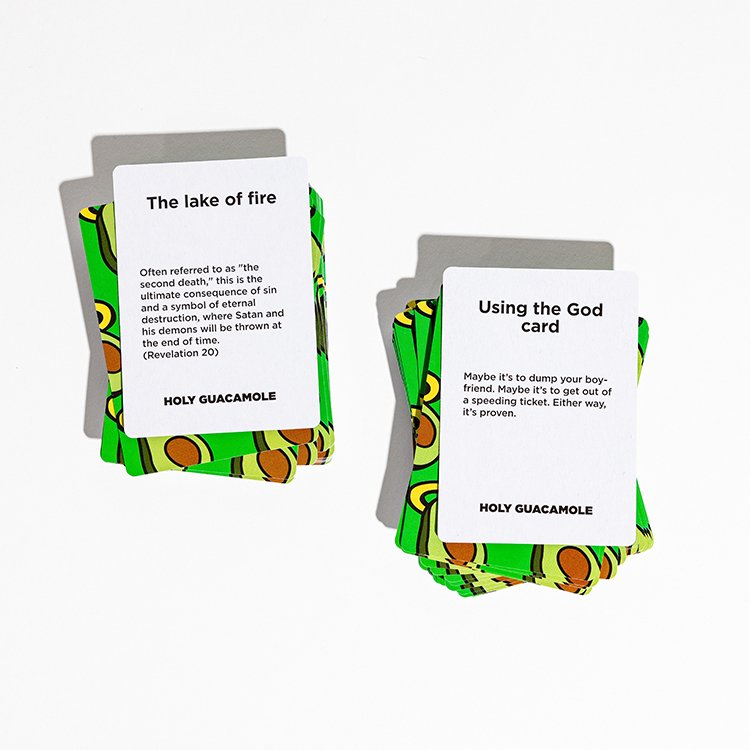 Holy Guacamole - Cards Christians Like