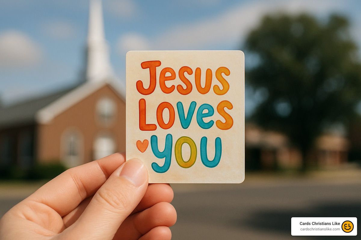 Cards That Say Jesus Loves You—Because Everyone Needs a Little Divine Reminder