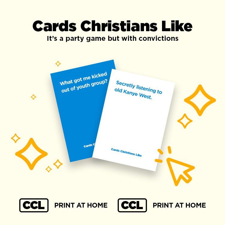 [Print at Home] Cards Christians Like