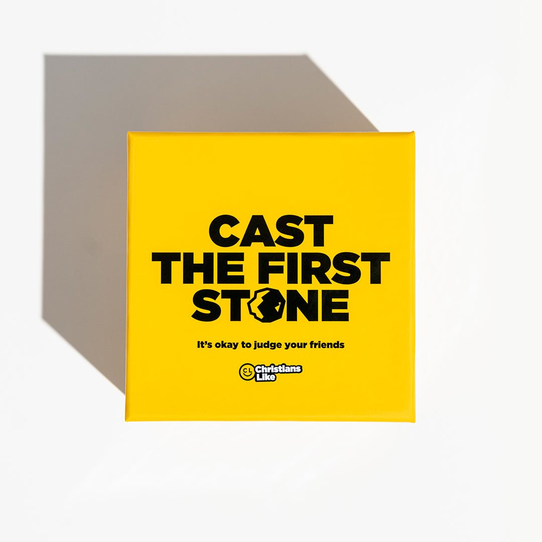 Cast The First Stone - Cards Christians Like