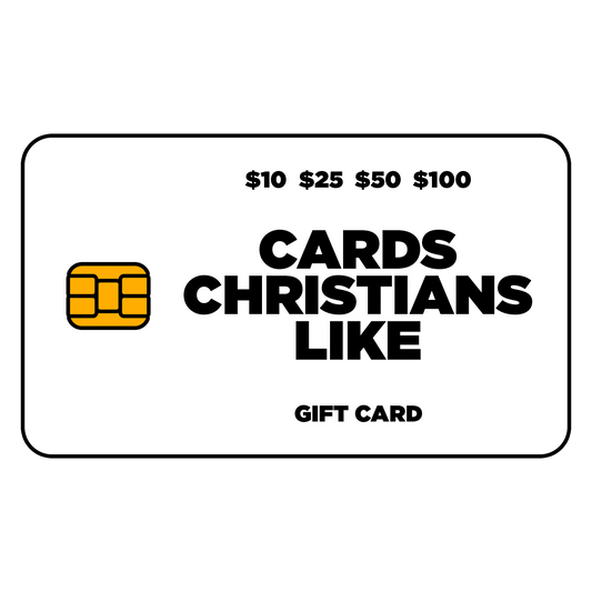 Digital Gift Card - Cards Christians Like