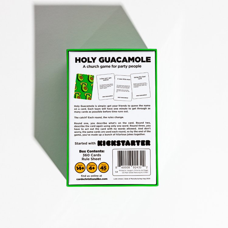 Holy Guacamole - Cards Christians Like