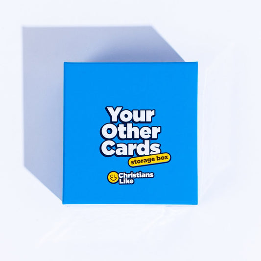 Your Other Cards Storage Box - Cards Christians Like